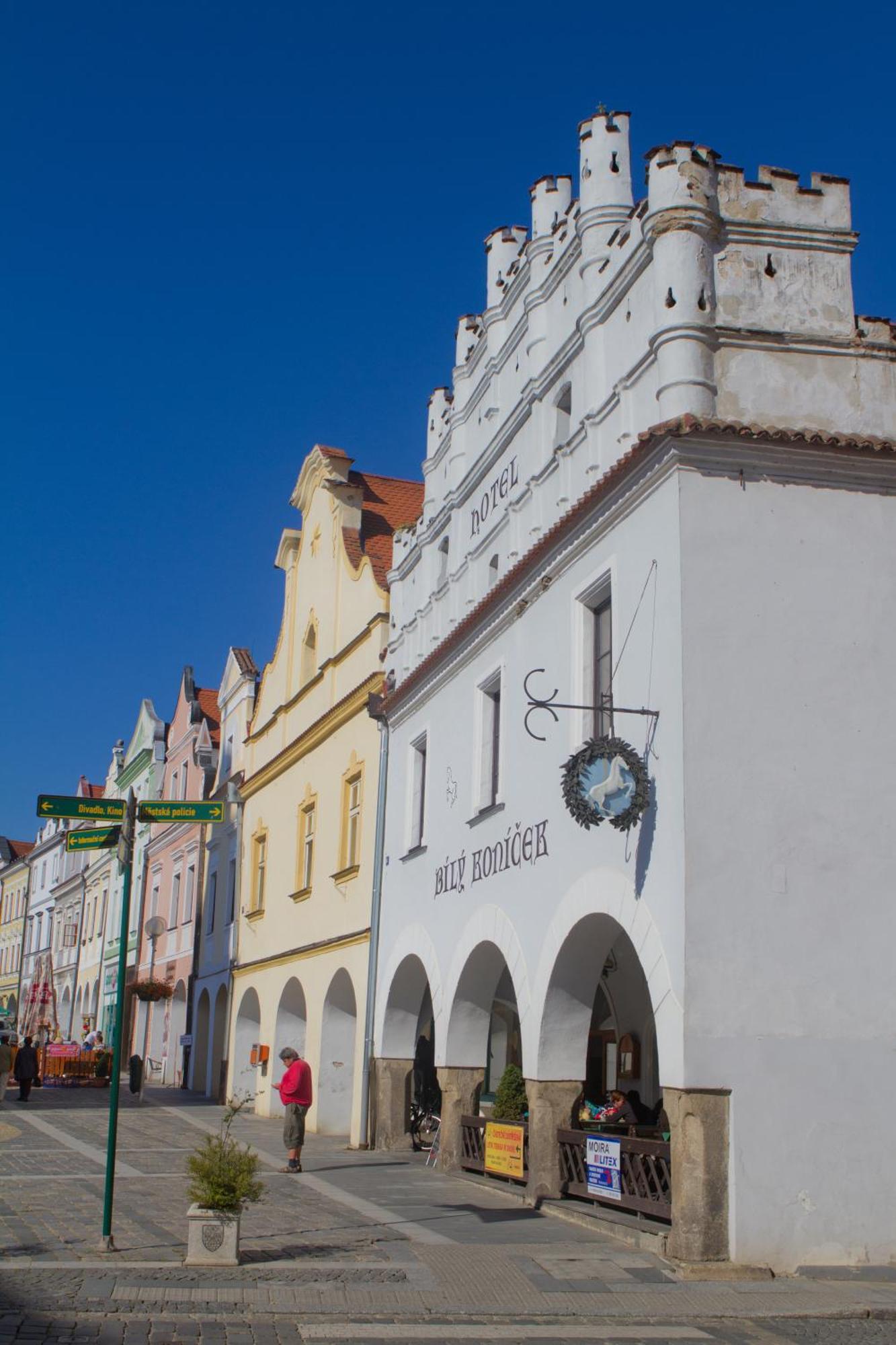 Hotel Bily Konicek Třeboň Kültér fotó